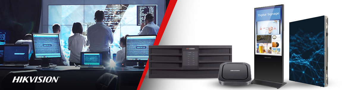 Ejemplo de videowall HIKVISION DS-D4012BW-2FC